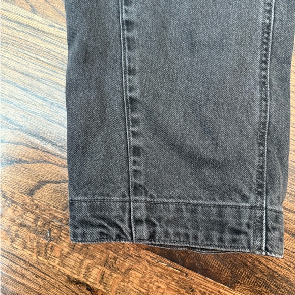 Free People High Roller Jumpsuit In Mineral Black Utility Suit Jumpsuit-kk23 - Picture 7 of 10